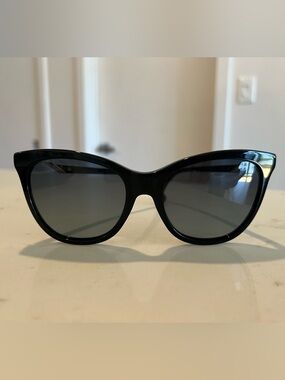 Fendi Classic Black Cat-Eye Sunglasses